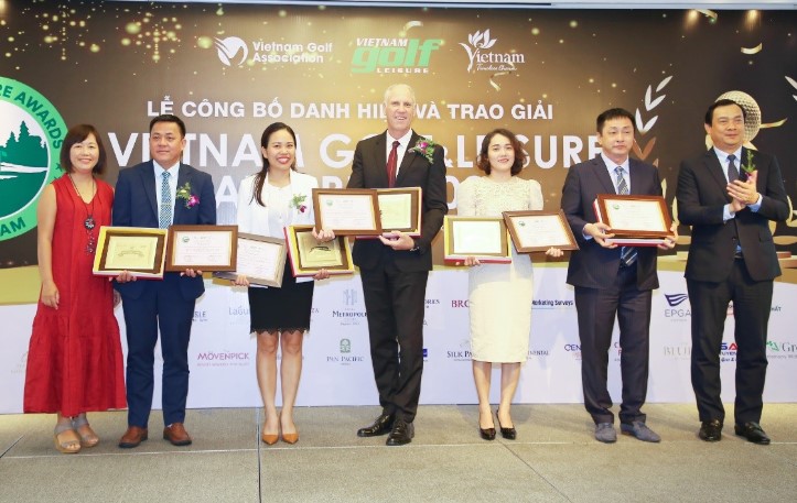 HAI SÂN GÔN CỦA TẬP ĐOÀN BRG ĐƯỢC TÔN VINH TẠI “VIETNAM GOLF & LEISURE AWARDS 2022”